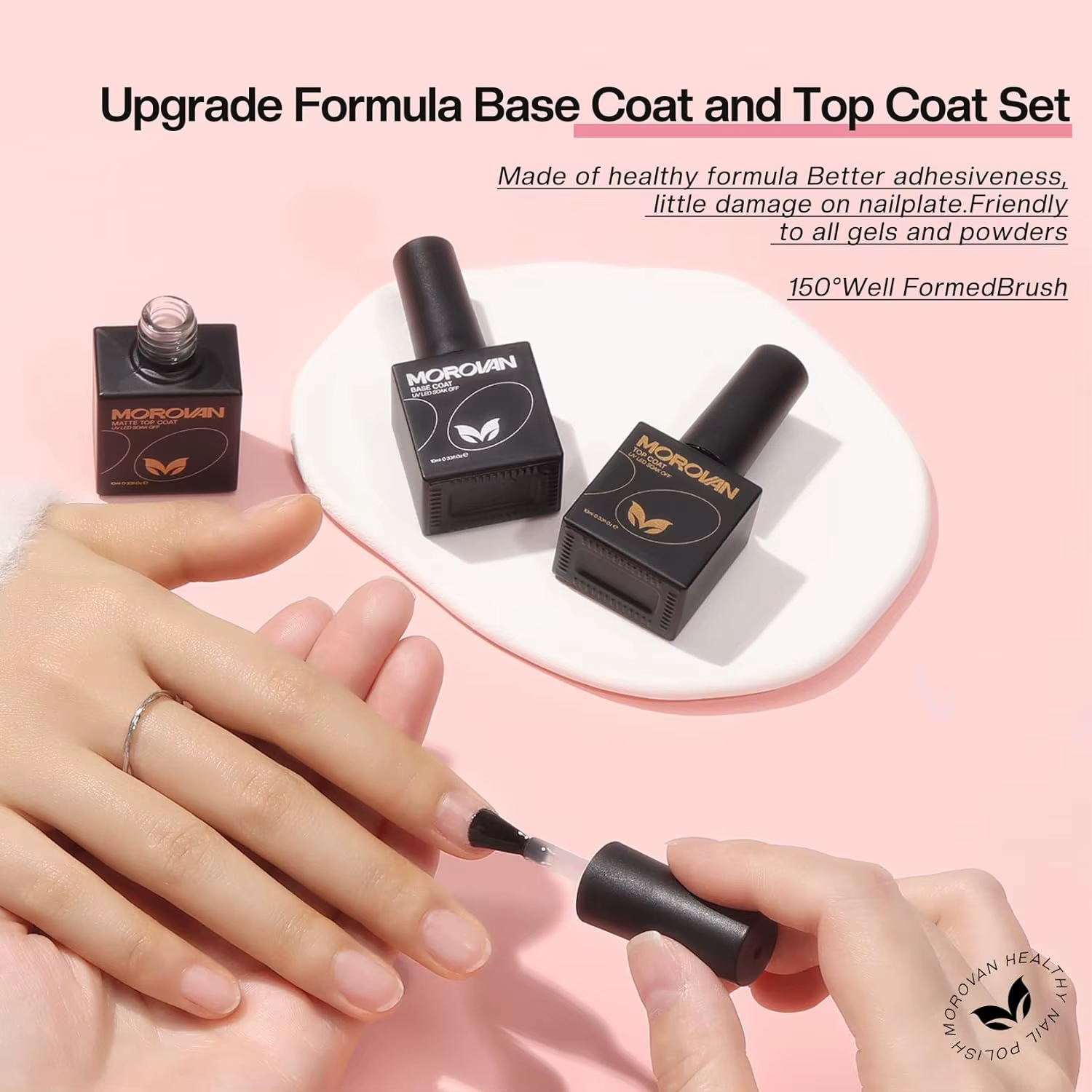 Kit de démarrage de gel pour ongles XR avec mini base de lampe UV