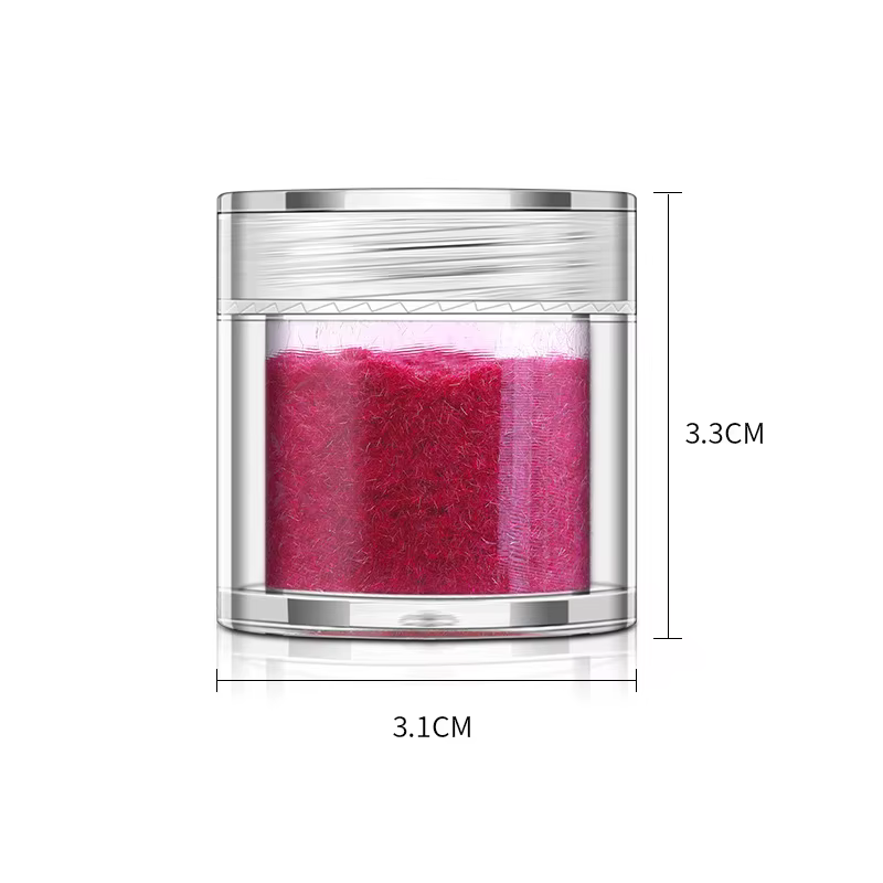 10 couleurs hiver Nail Art accessoires velours paillettes ongles en peluche poudre bricolage