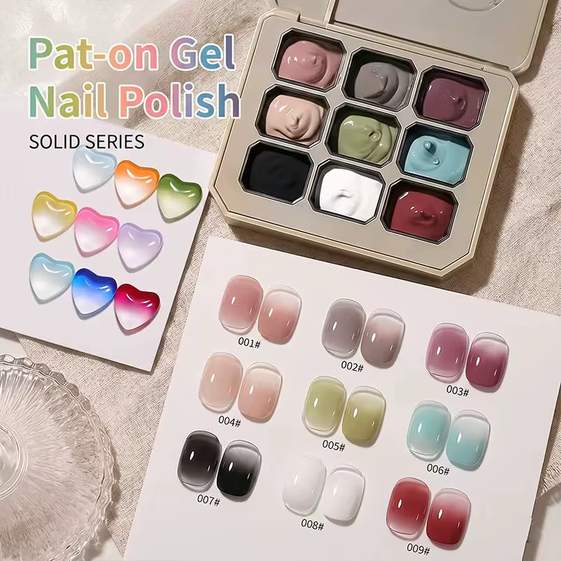 Vernis à ongles gel 9 couleurs inspiré de Morandi