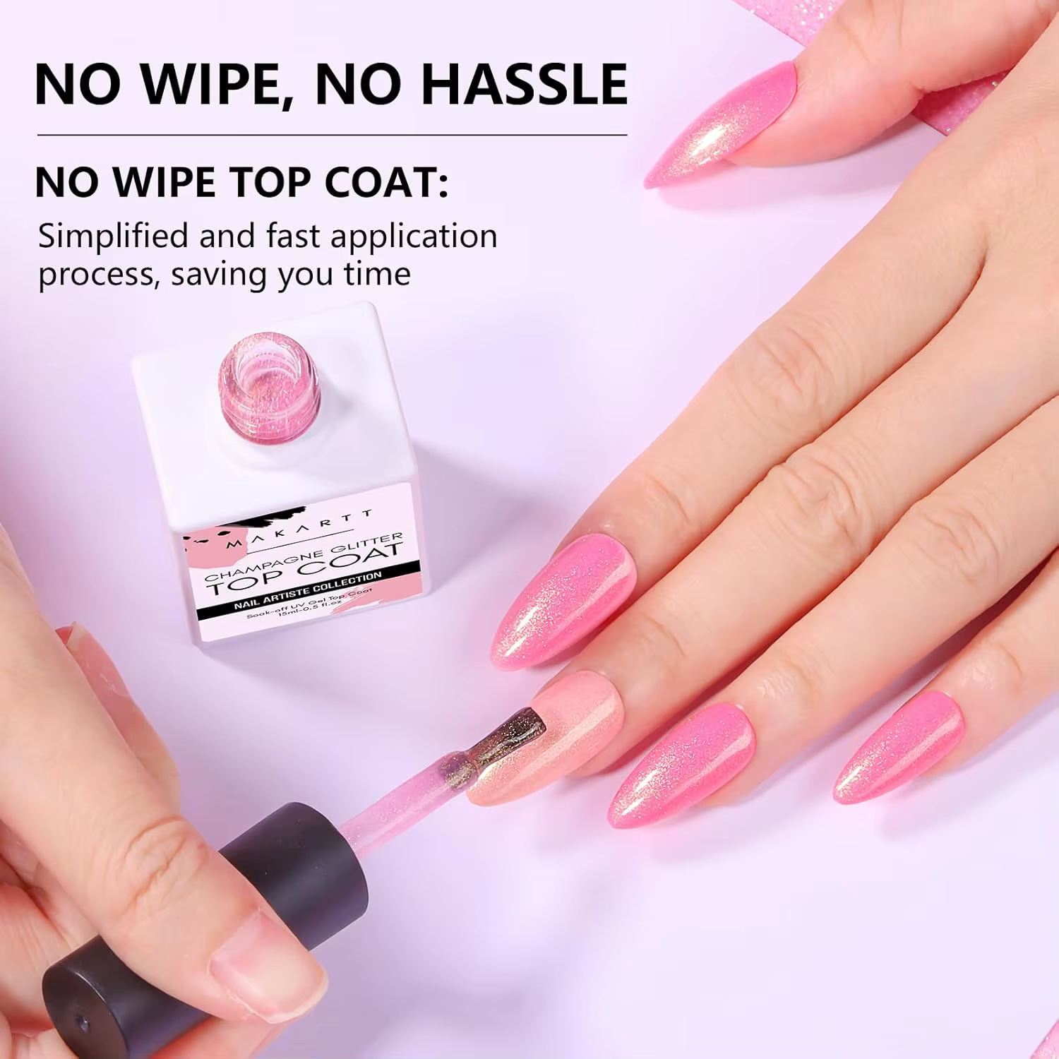 Makartt-Verhéritage à Ongles Gel UV Sans Lingette