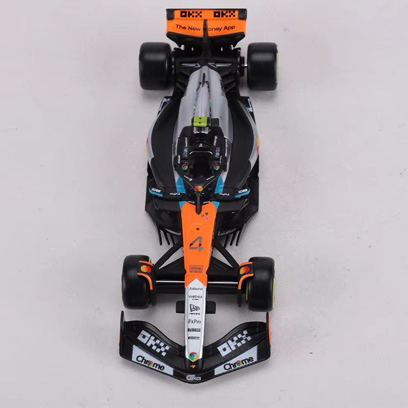 Burago 1:43 McLaren MCL39 GP du Royaume-Uni 2025 F1 Modèle de voiture en alliage