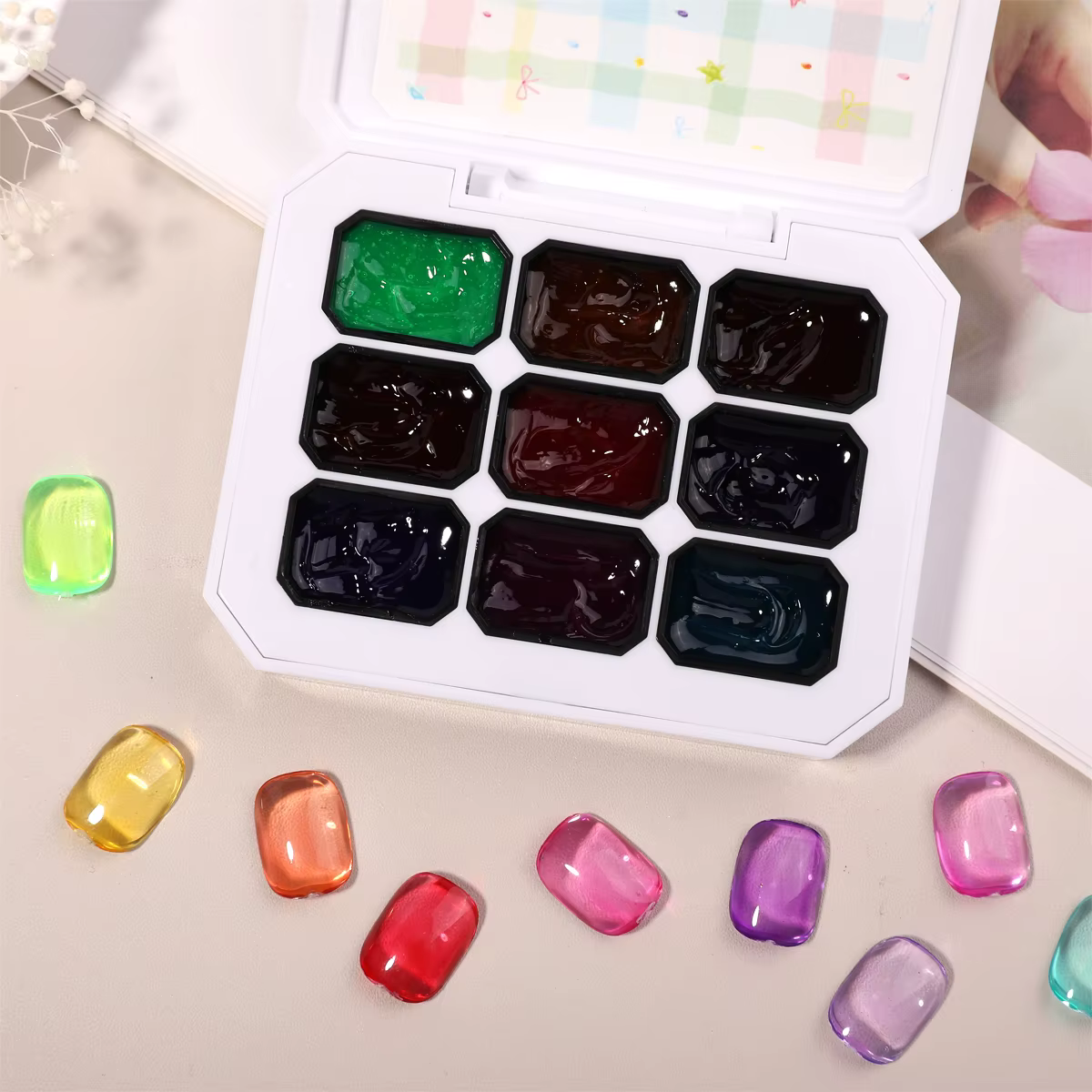 Vernis Gel solide série Candy