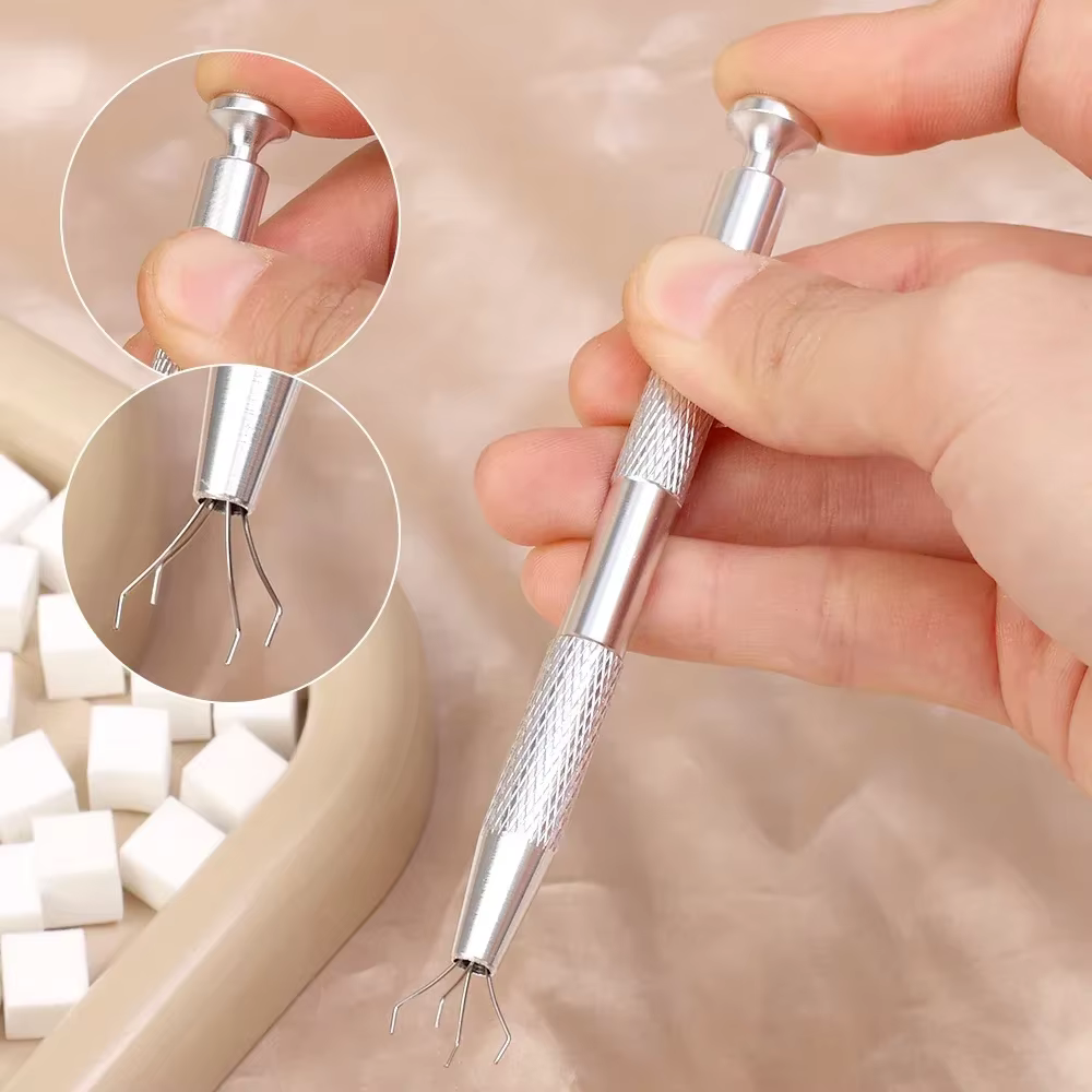 Mini éponge carrée pour Nail Art
