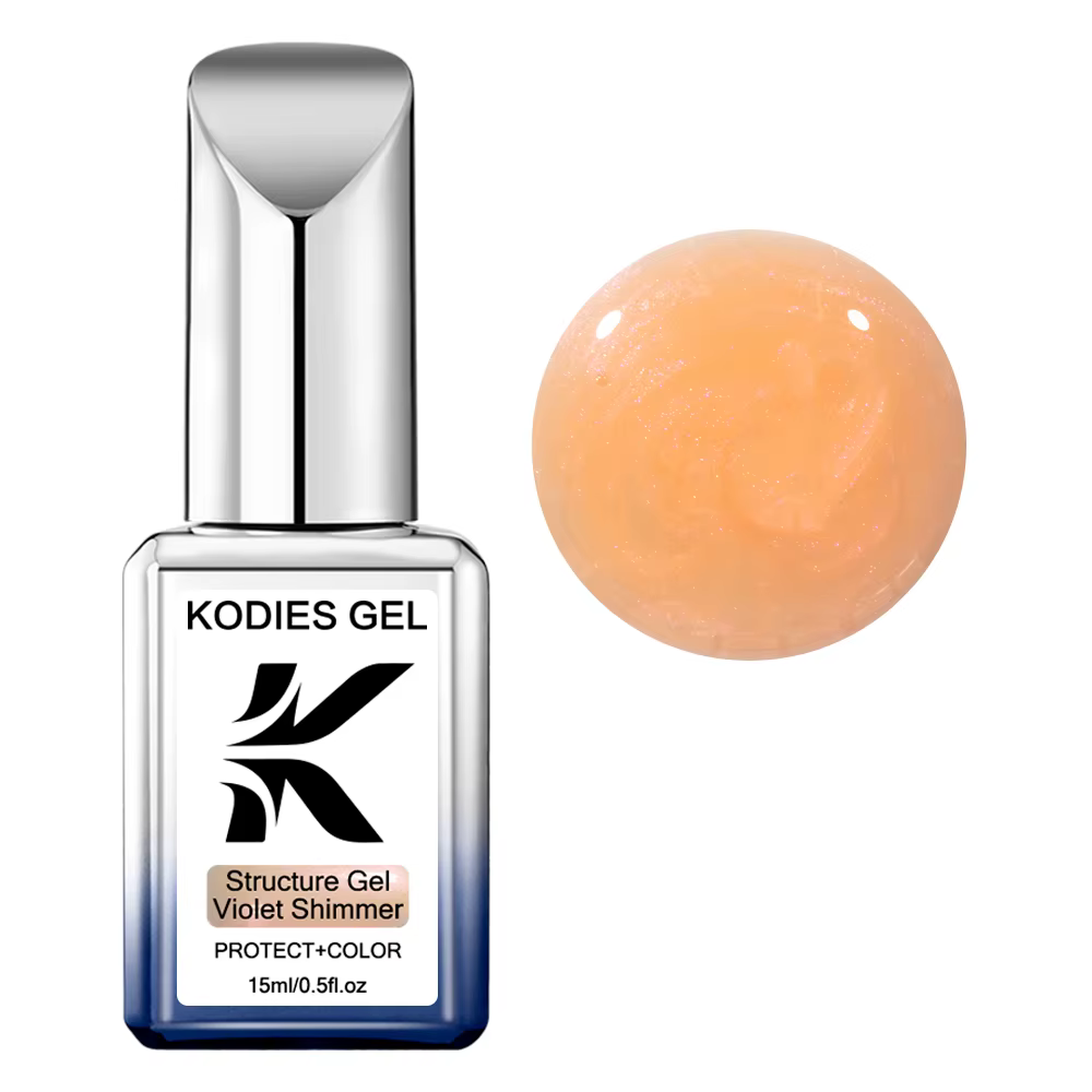 KODIES GEL Chrome caoutchouc Base Gel Vernis à ongles