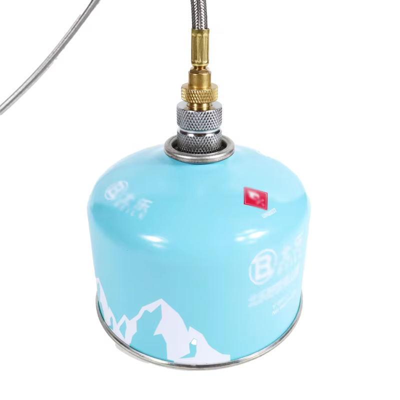 Adaptateur de recharge de propane pour cuisinière à gaz extérieure, ligne de connexion de gaz précieux, adaptateur de Eva de camping, connecteur de tuyau à intervalles de GPL