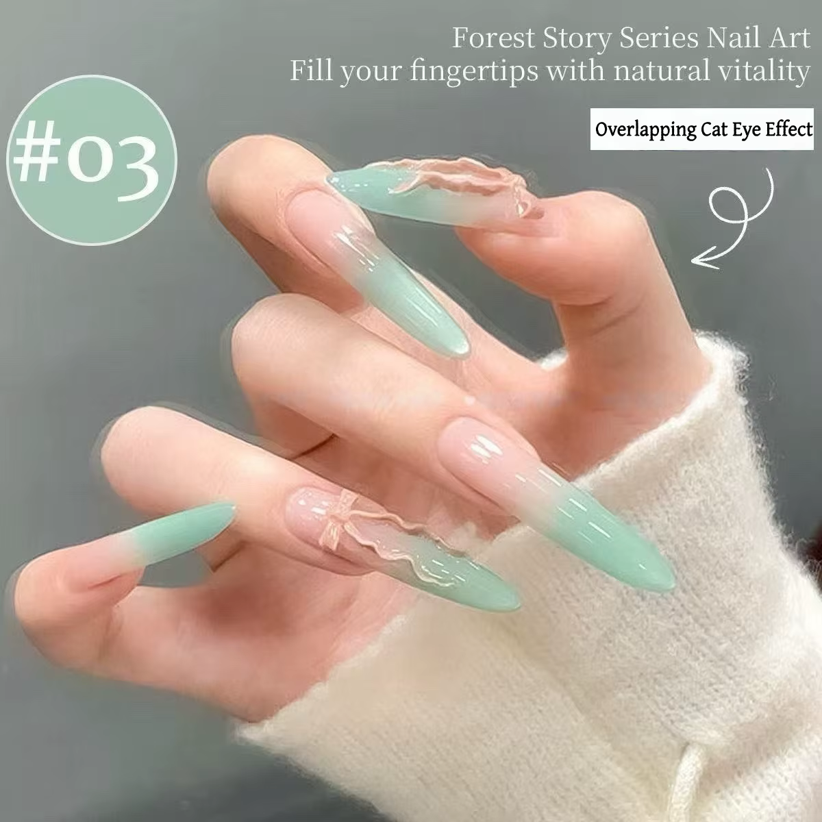 Gel à ongles quatre couleurs pour le printemps et l'été
