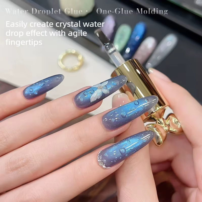 Nouveau Gel de Finition Transparent 10ML Effet Goutte d'Eau Printemps-Été 2026