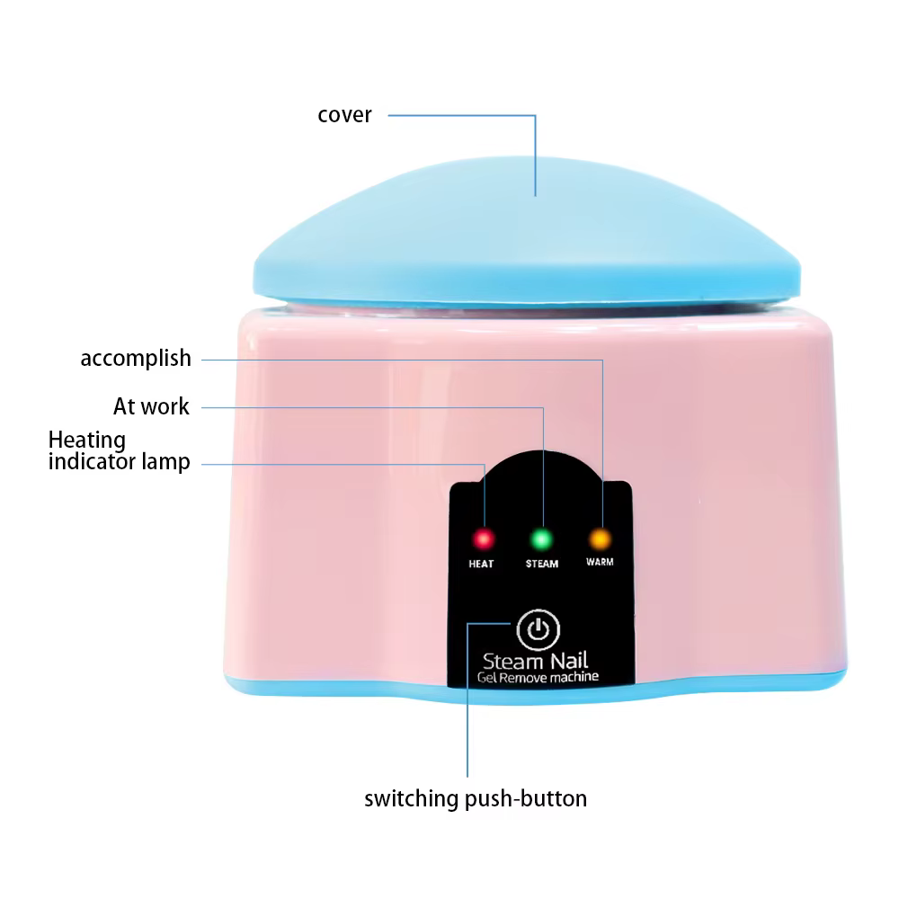 Dissolvant Électrique à Vapeur pour Verhéritage à Ongles Gel Acrylique