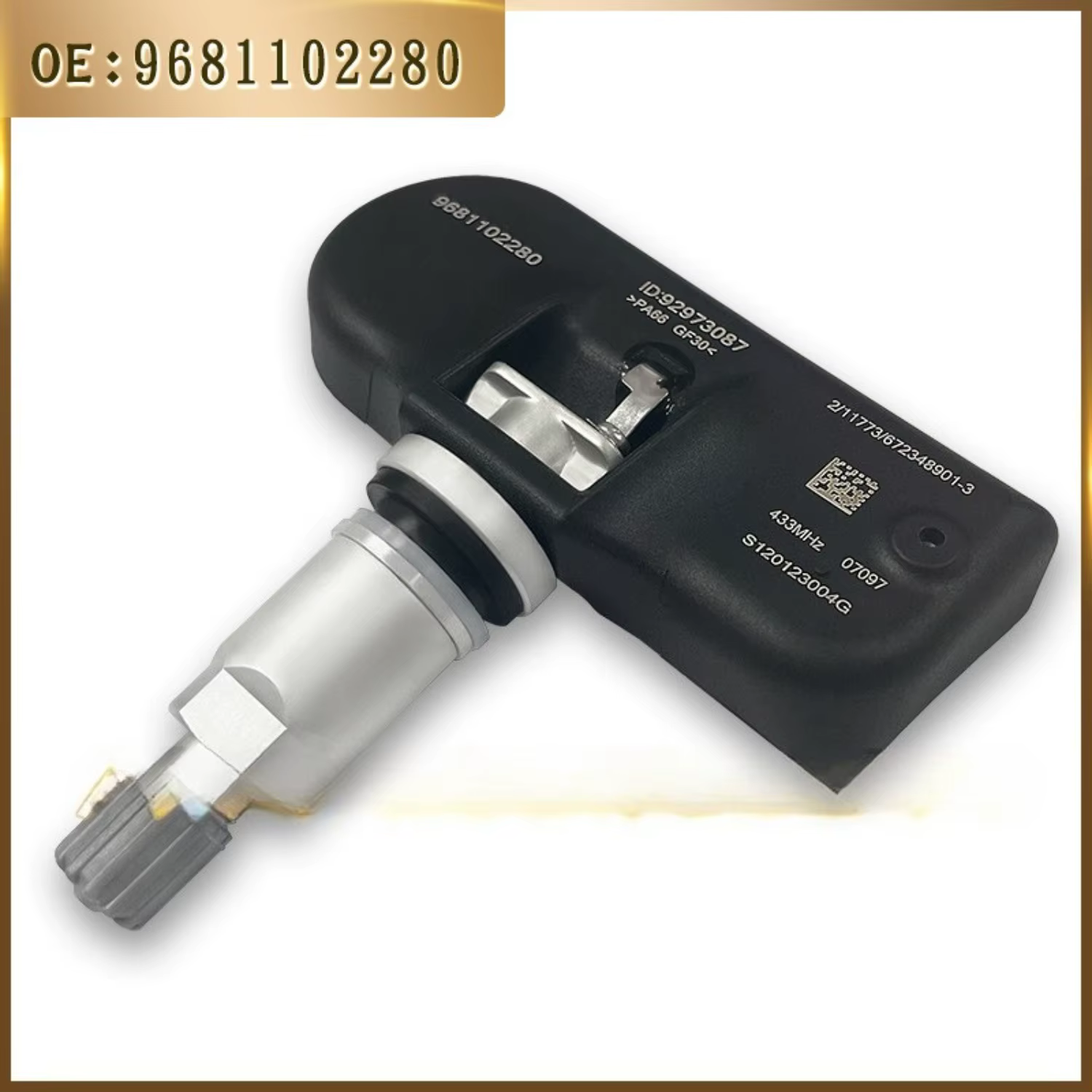 Système de surveillance de la pression des pneus 9681102280 pour Renault CLIO II 1.2 16V et 1.5 DCi.