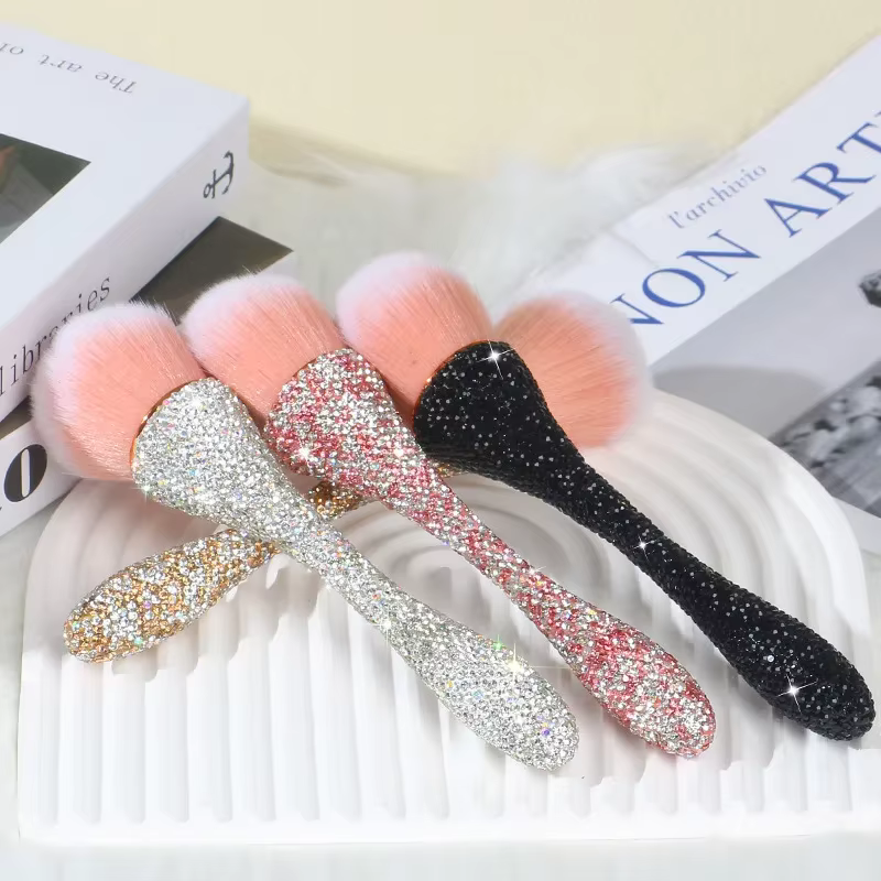 Brosse douce Rose Rose pour manucure