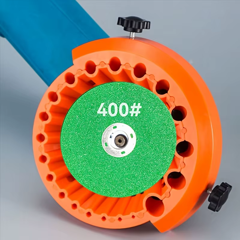 Accessoires d'outils : Meuleuse électrique multi-spécifications pour embouts de perceuse, outil auxiliaire de meulage, accessoire orange pour embouts de perceuse