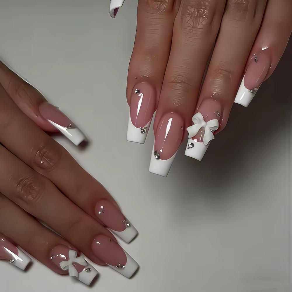 Faux ongles longs ballerine