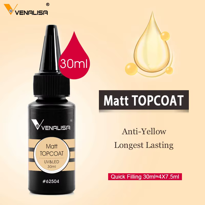 Venalisa 30 ml/225g couche de Base épaisse renforcer le Gel paquet de recharge de Super qualité tremper UVLED pas d'essuyage longue tenue dessus trempé mat
