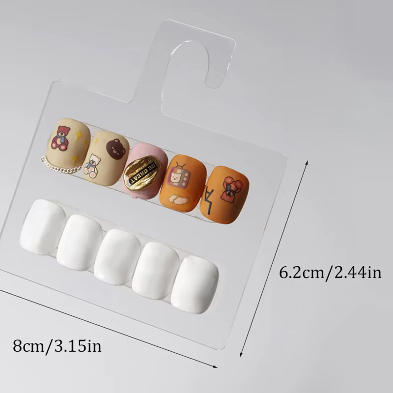 Panneau d'affichage des ongles