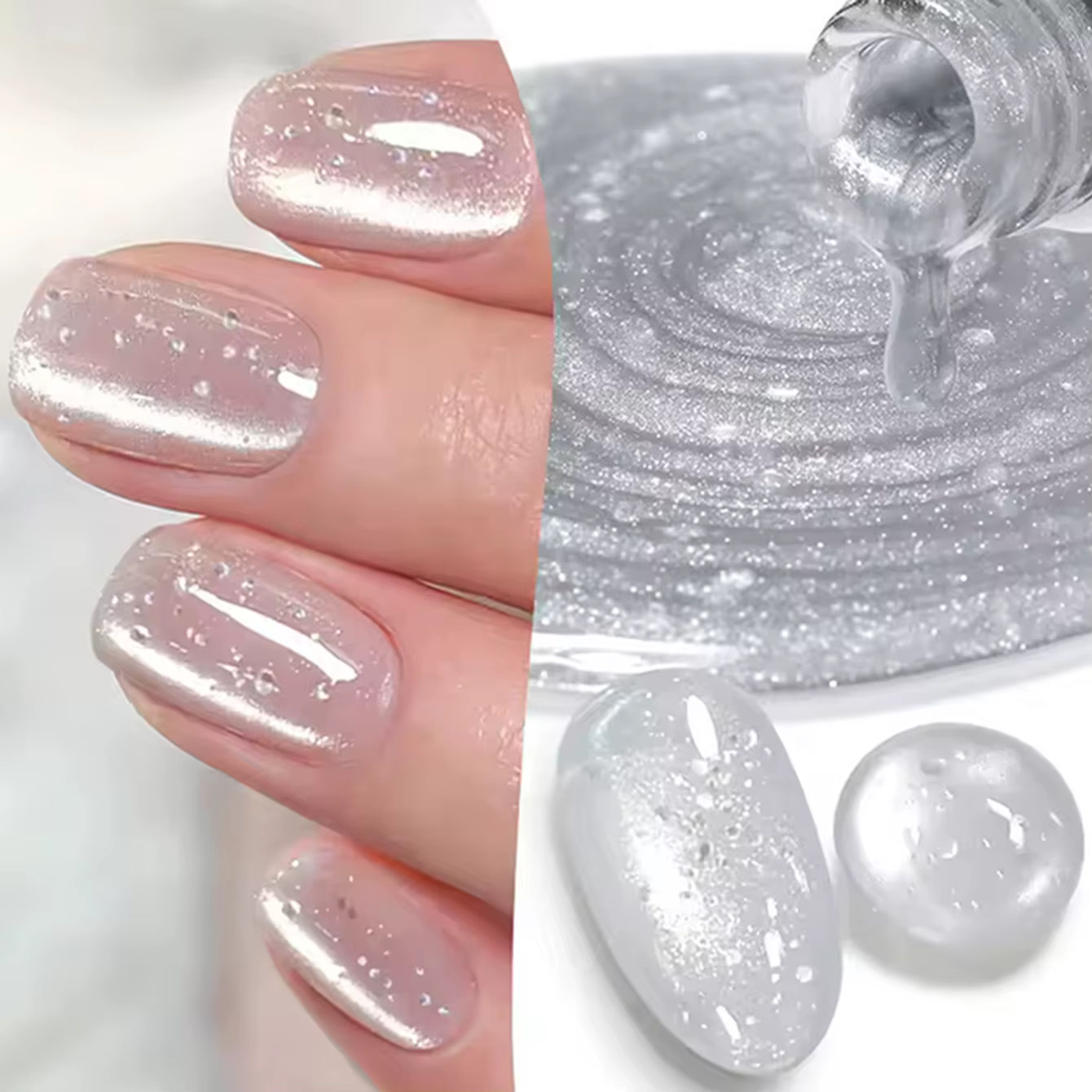 MIANEL 12ML 2026 Nouveau Gel Polish Magnétique Effet Œil de Chat Vitalité Bulle d'Eau Populaire Gel