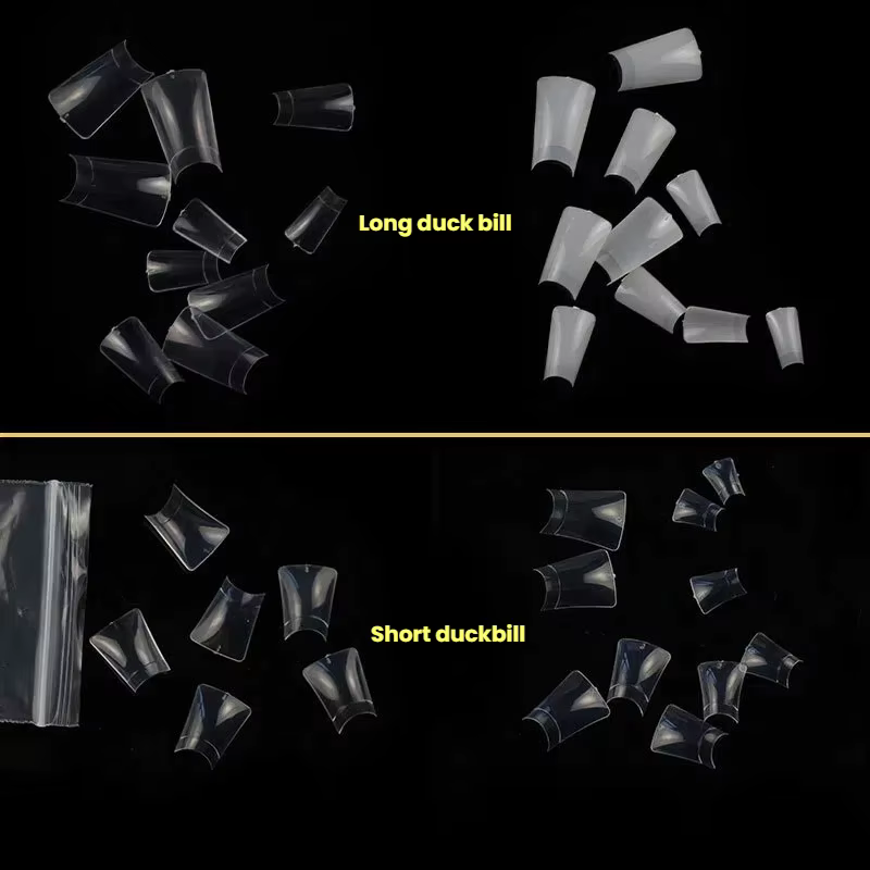 Embouts d'ongles en forme de bec de canard