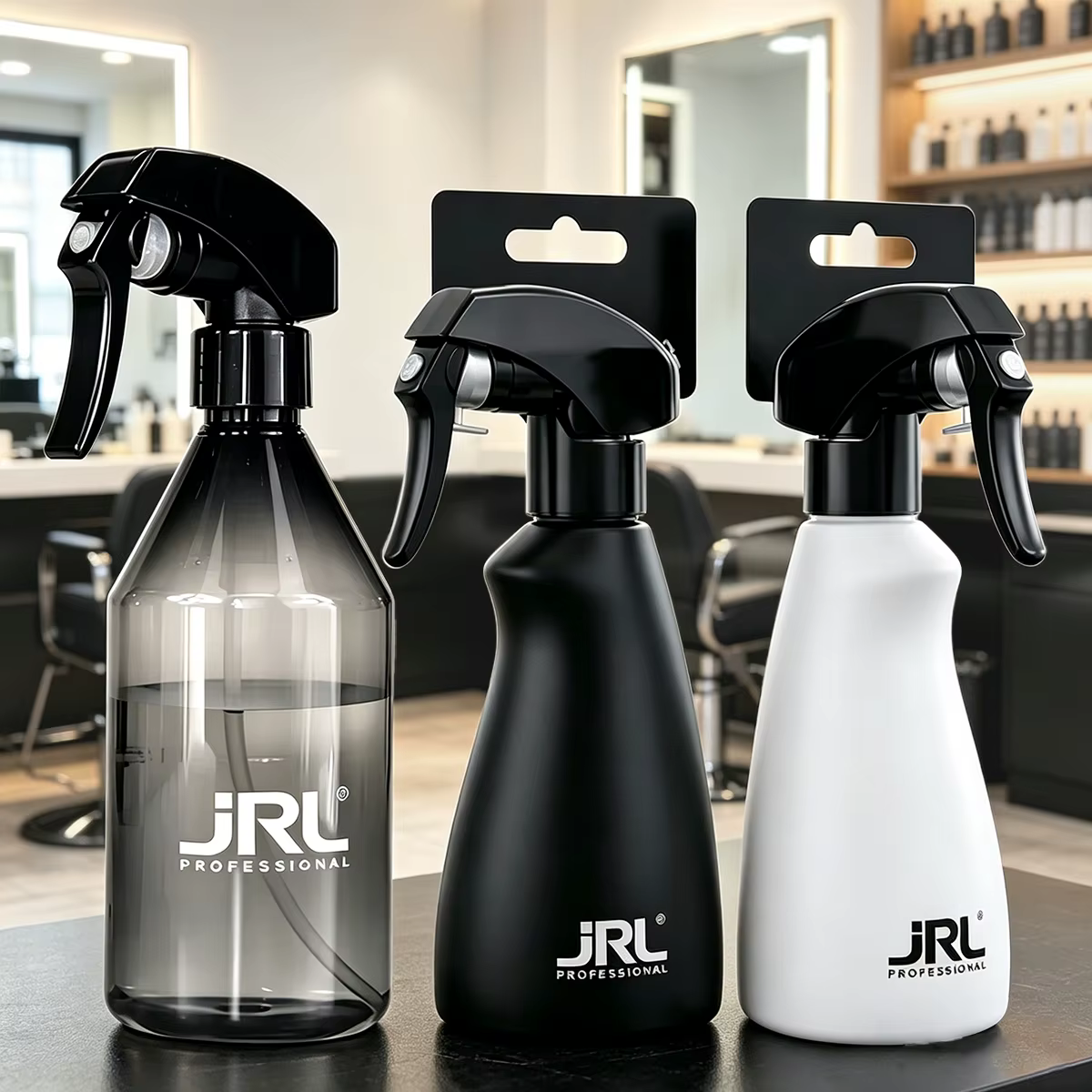 Pulvérisateur professionnel JRL pour coiffeur, bouteille d'eau à haute pression pour salon de coiffure, brume fine