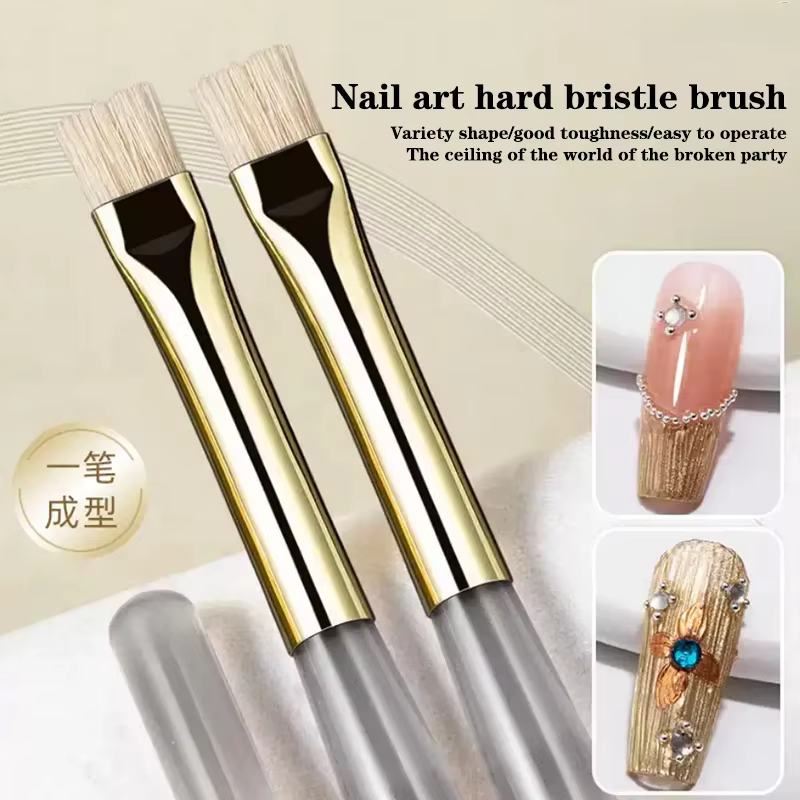 Brosse à ongles multifonctionnelle à rayures