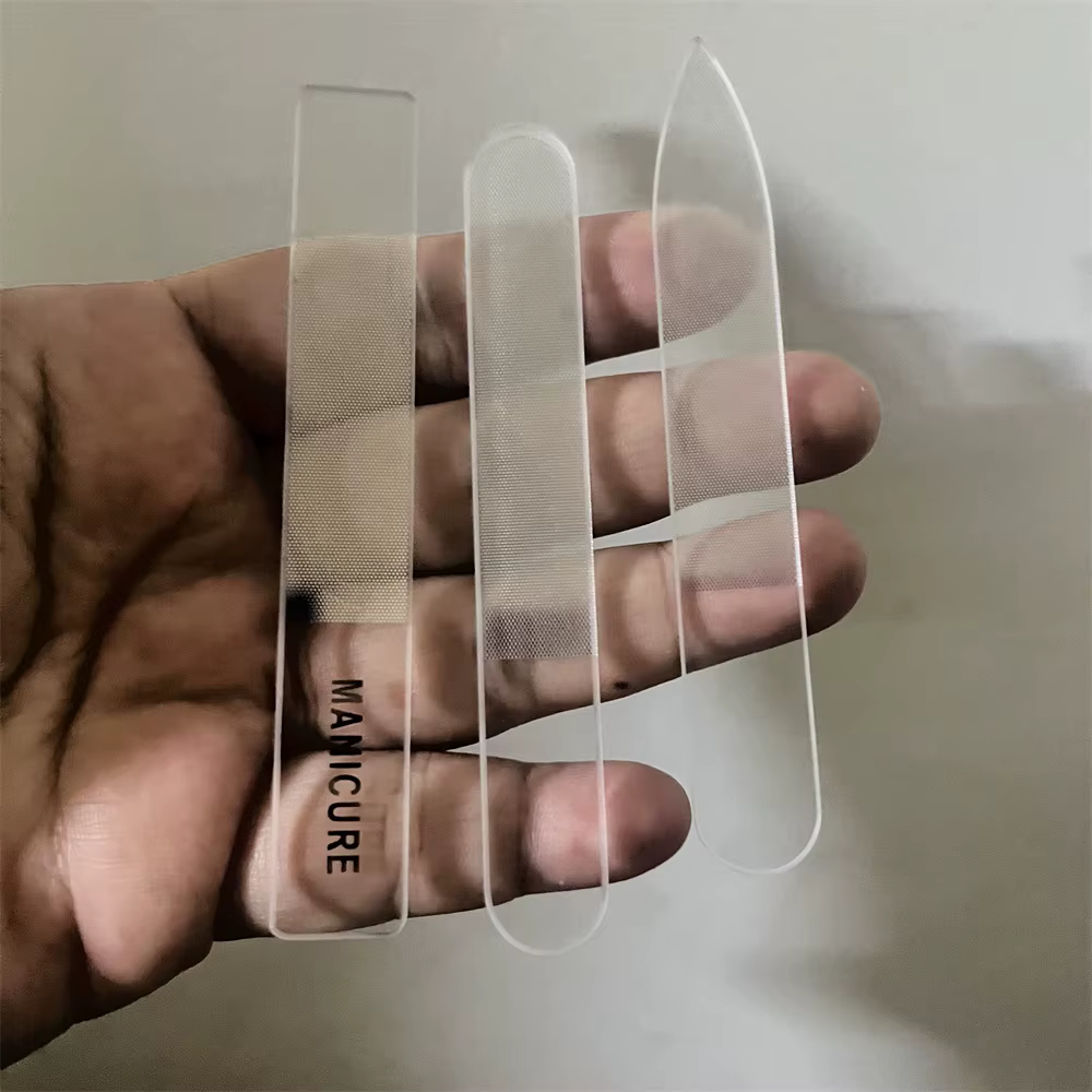 Limes professionnelles pour Nail Art en verre Nano