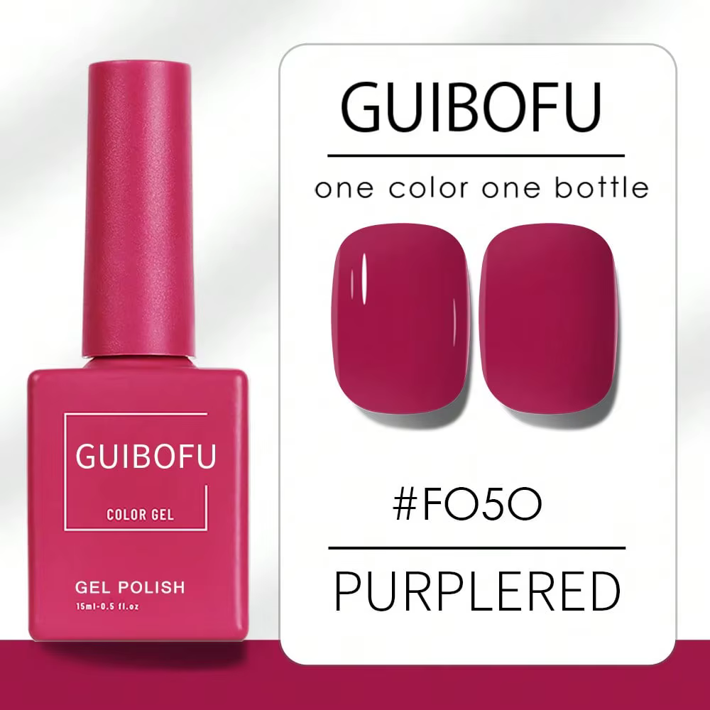 Lot de 3 vernis gel teinté gemme de 15 ml