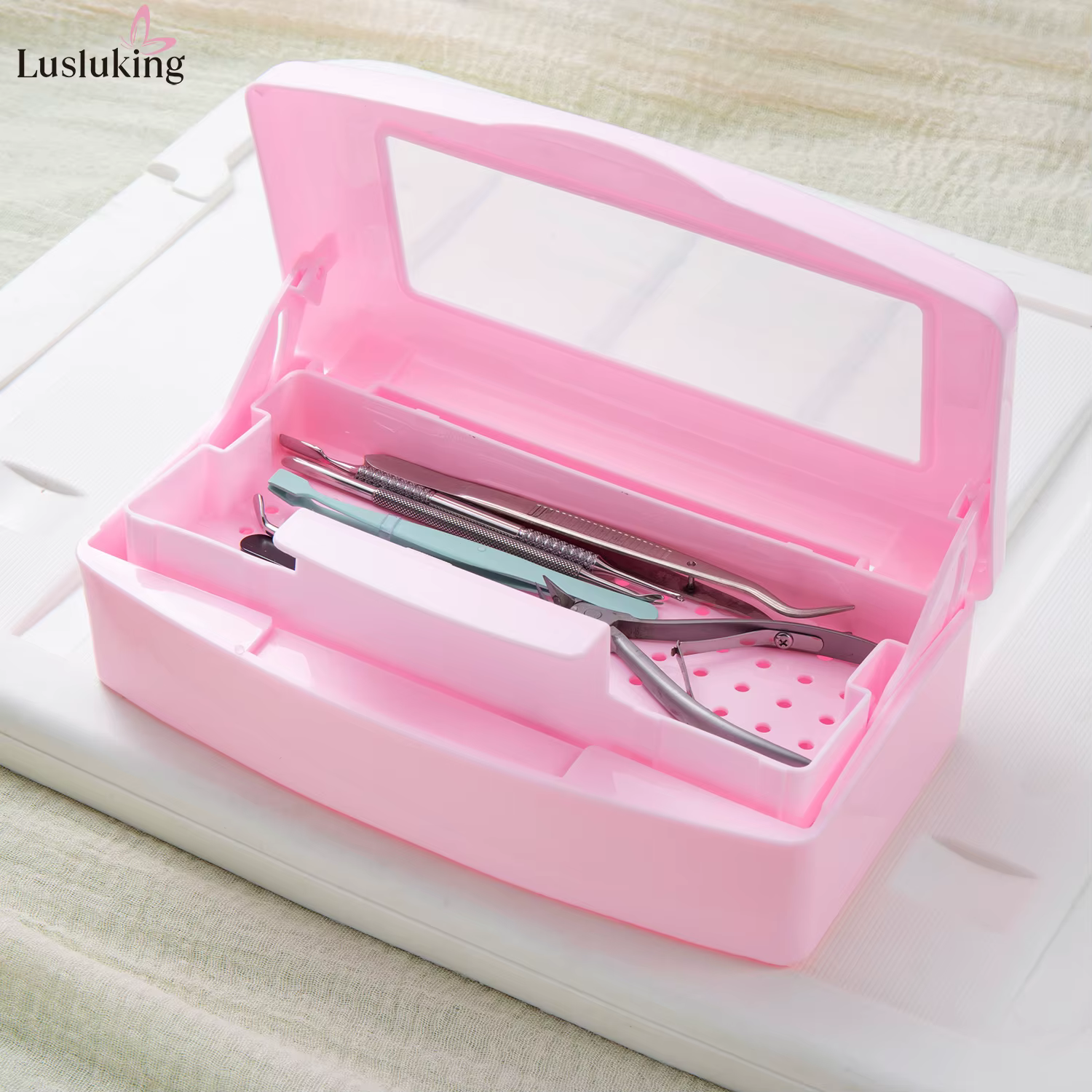 Outils de manucure, plateau de stérilisation pour outil de beauté