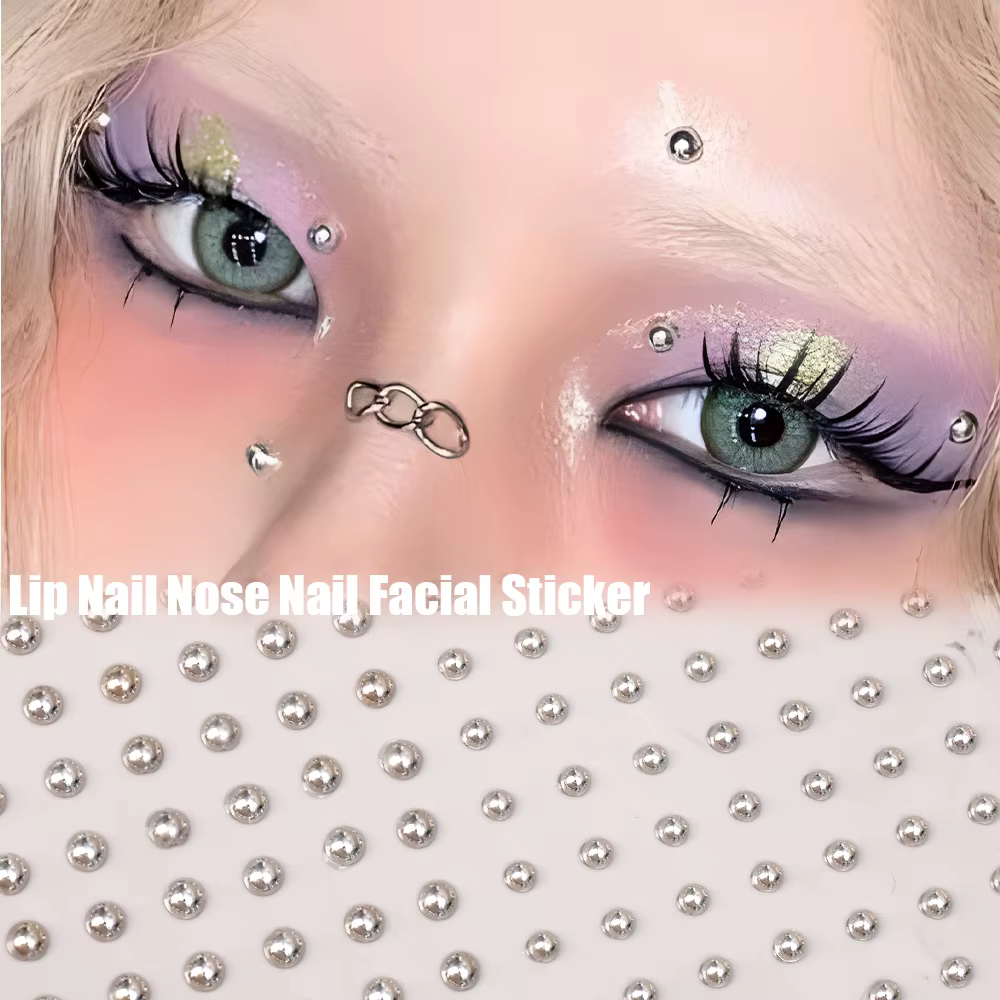 Autocollant pour ongles à lèvres Non Piercing