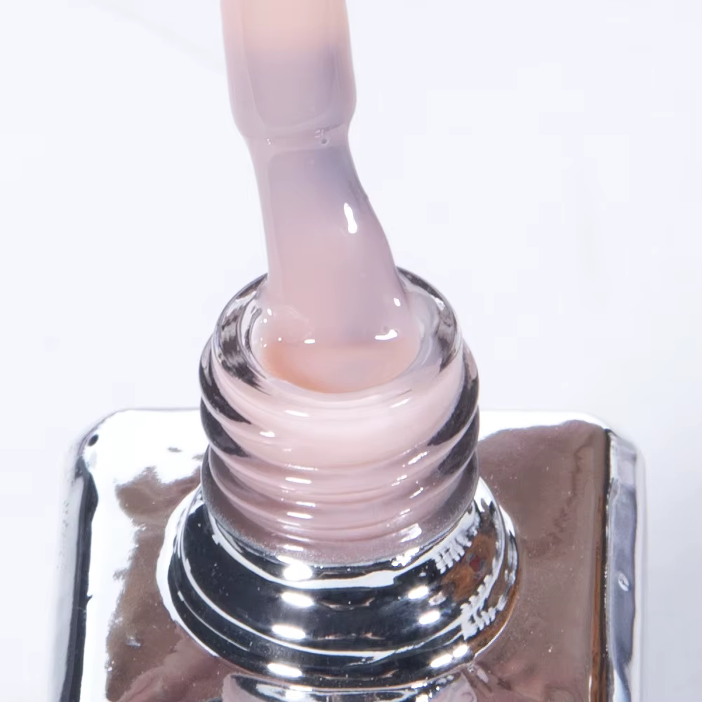 KODIES GEL Base en caoutchouc Gel vernis à ongles 15ML manucure française ivoire couleur Pastel naturel Structure UV Gel
