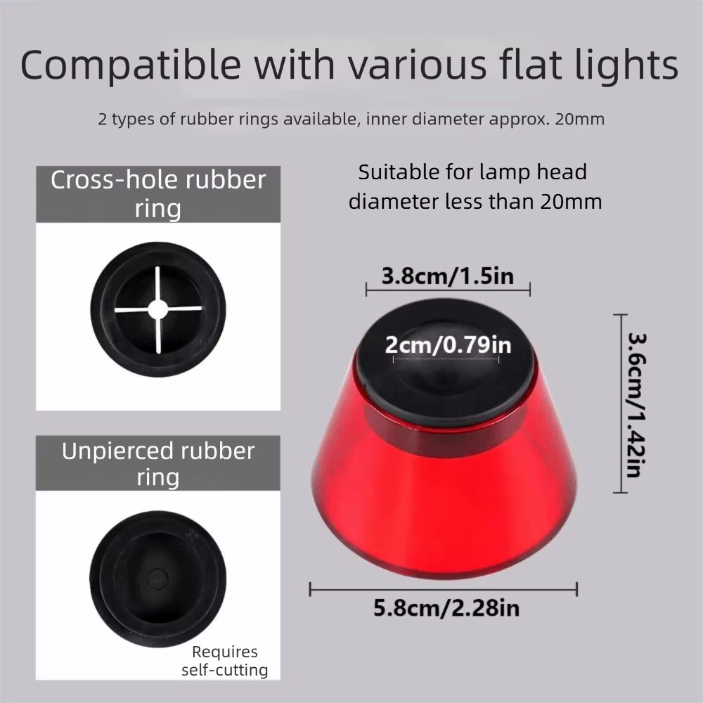 Protection Épaissie pour Lampe à Ongles Anti-Lumière Bleue Anti-Éblouissement