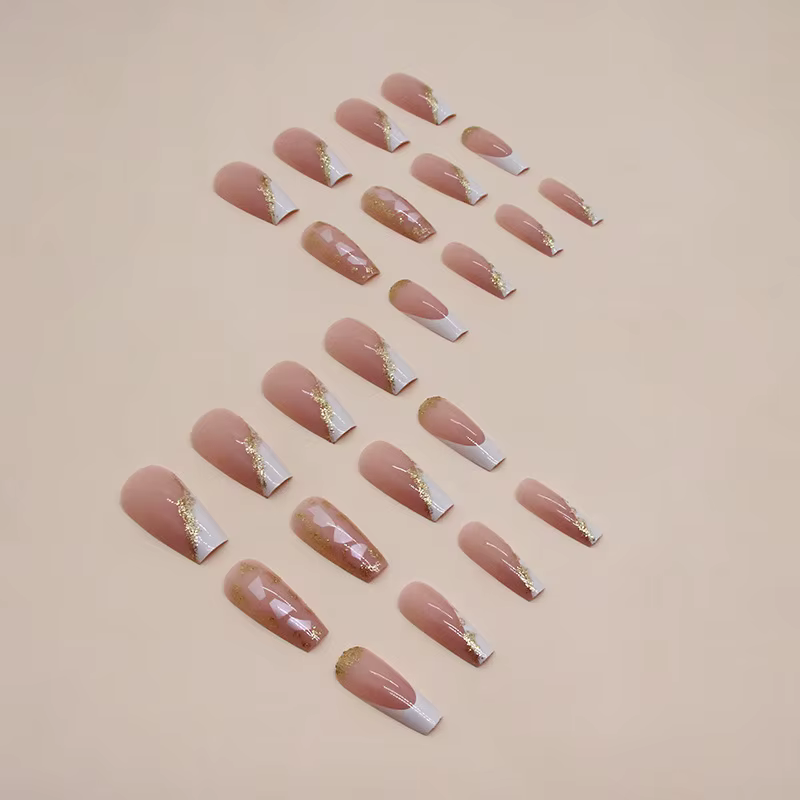 Faux ongles de ballet français à couverture complète