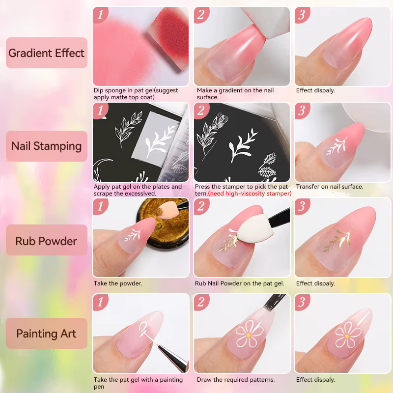 UR SUGAR Pat Gel vernis à ongles ensemble coloré peinture Gel avec brosse manucure