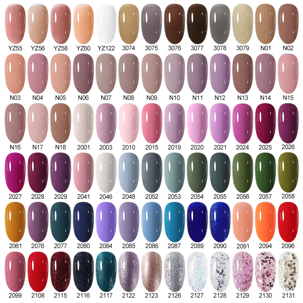 NAILCO – vernis à ongles en Gel rouge brun