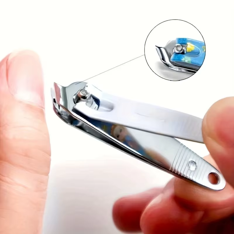 Kit de manucure et pédicure 6 pièces : Ciseaux à ongles
