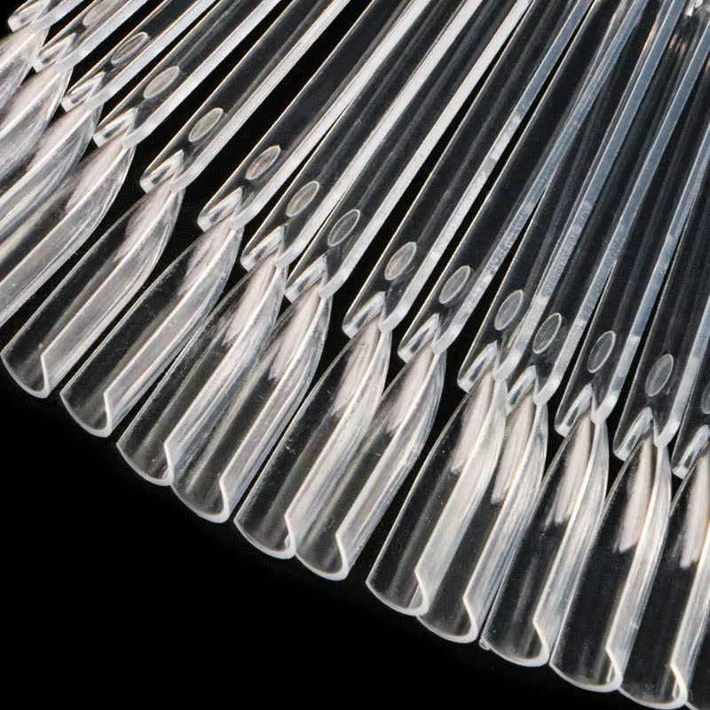 Nouveau 50 pièces produits pour ongles carte en éventail pour vernis