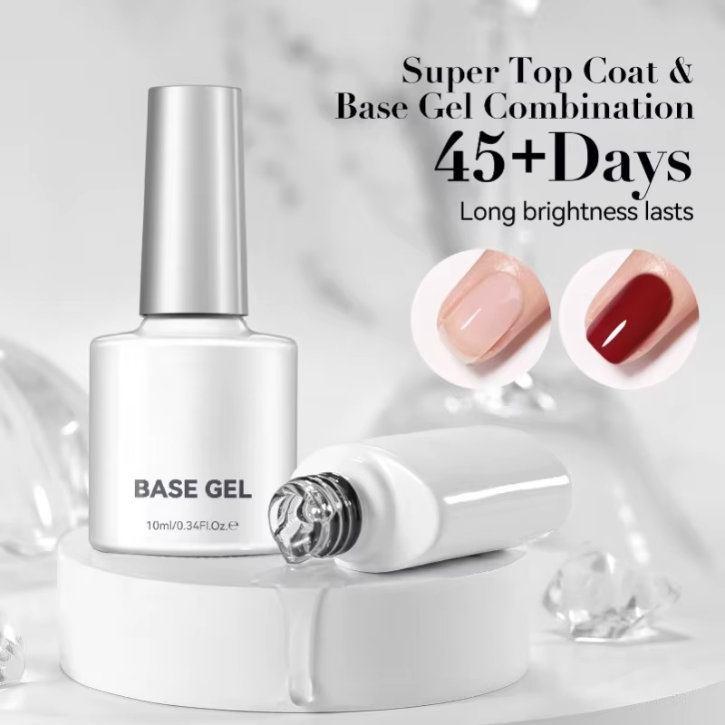 Nouveau 2026 10ml Top Coat Goutte d'Eau Transparent pour Ongles