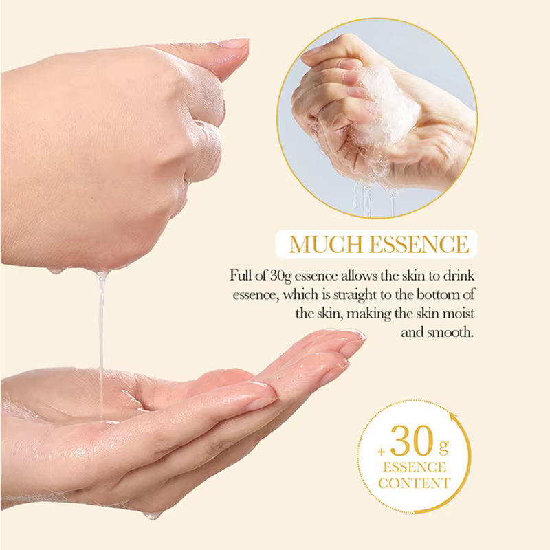 10 pièces BIOAQUA escargot masque Facial hydratant éclaircissant raffermissant hydratant soins de la peau masques faciaux visage feuille masque soins de la peau