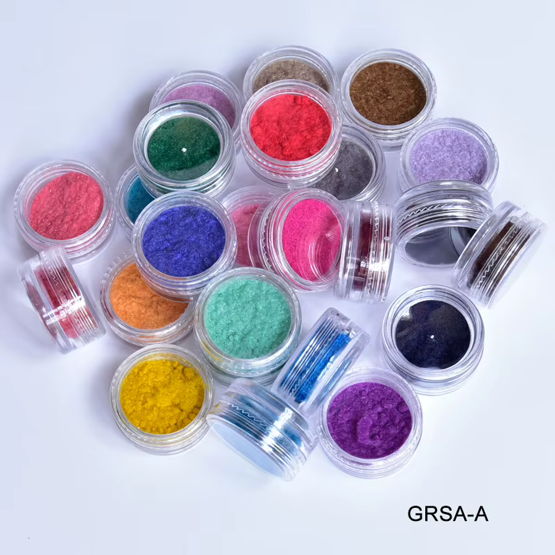 24 couleurs velours poudre villosités 3D flocage