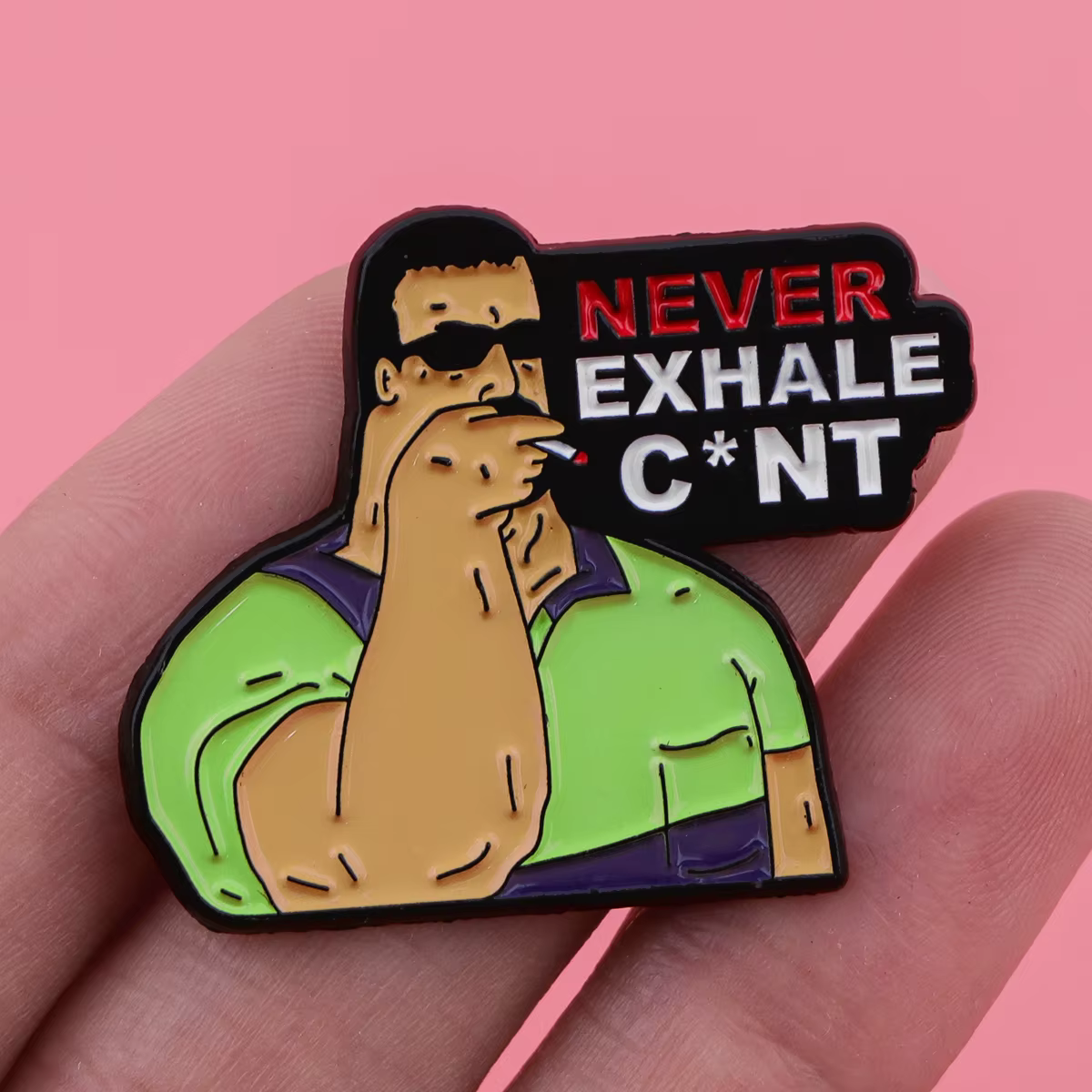 Broche en émail pour amis, Badges de citations amusantes sur sac à dos, broches pour femmes et hommes, épingles à revers, bijoux de dessin animé, accessoires de Cosplay, jouets cadeau