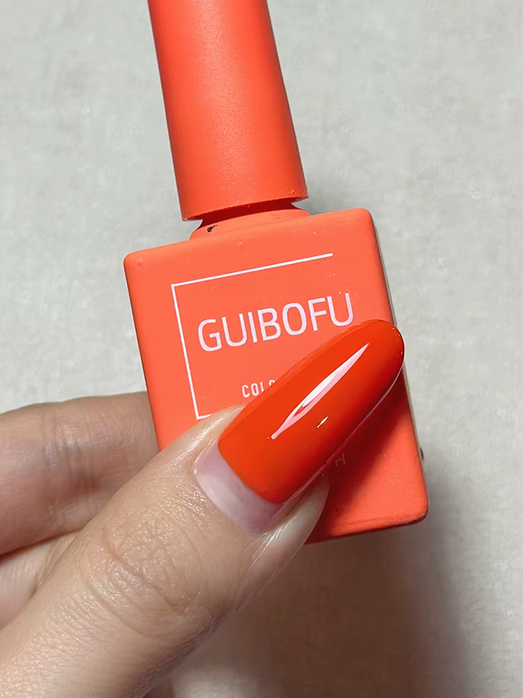 Ensemble de vernis à ongles Gel série jaune et Orange