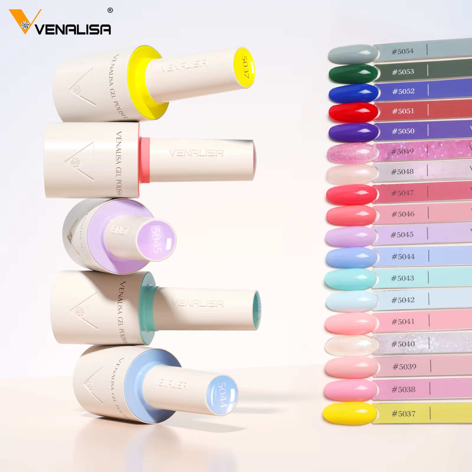 VENALISA 10ml vernis à ongles nouvelle formule végétalienne HEMA TPO gratuit translucide gelée nu Gel