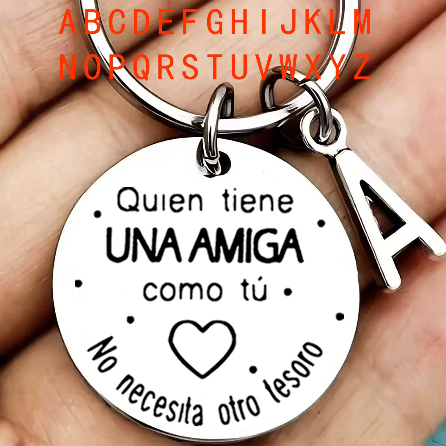 Best Friends Keychain for Friends, Friendship Gifts