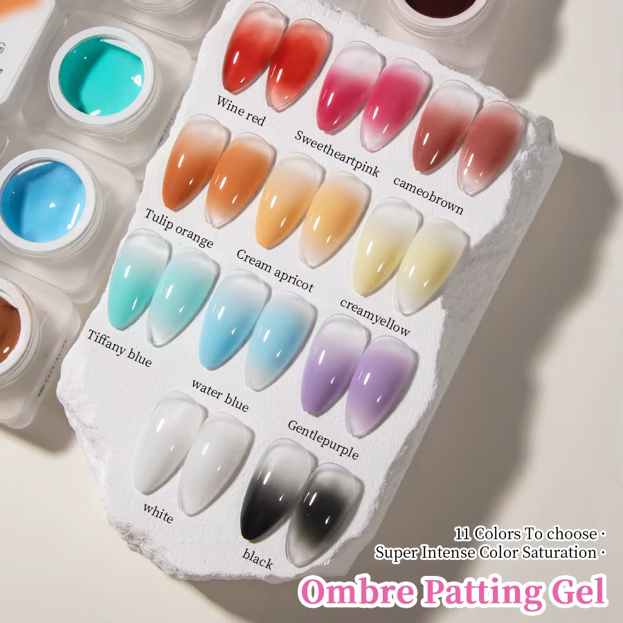 RS NAIL 5g vernis à ongles Gel solide effet dégradé 11 couleurs