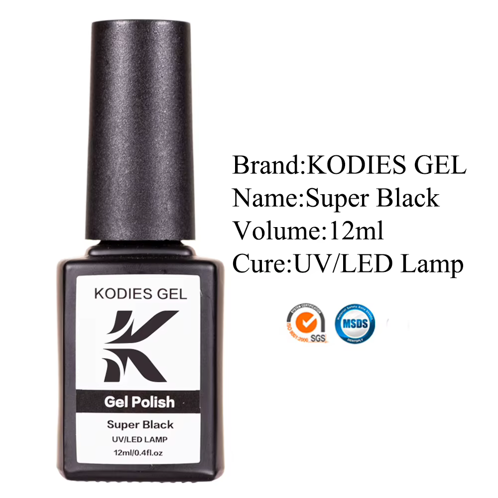 KODIES GEL-Verhéritage à Ongles Super Noir