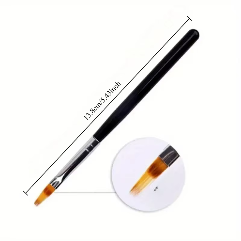 1-2 pièces Outils pour ongles : Pinceau à ongles