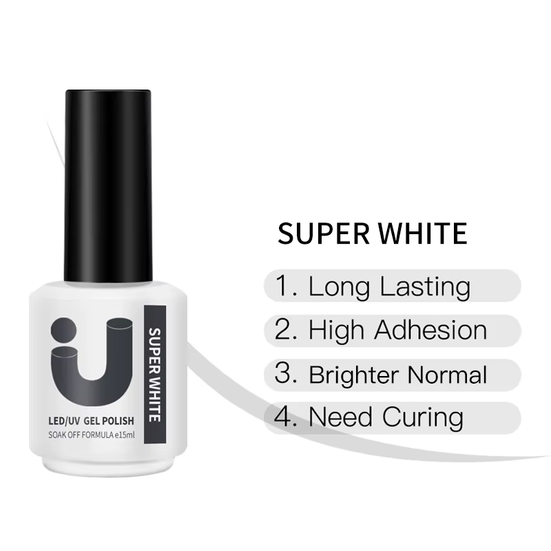 Gellac – vernis à ongles Gel Super blanc