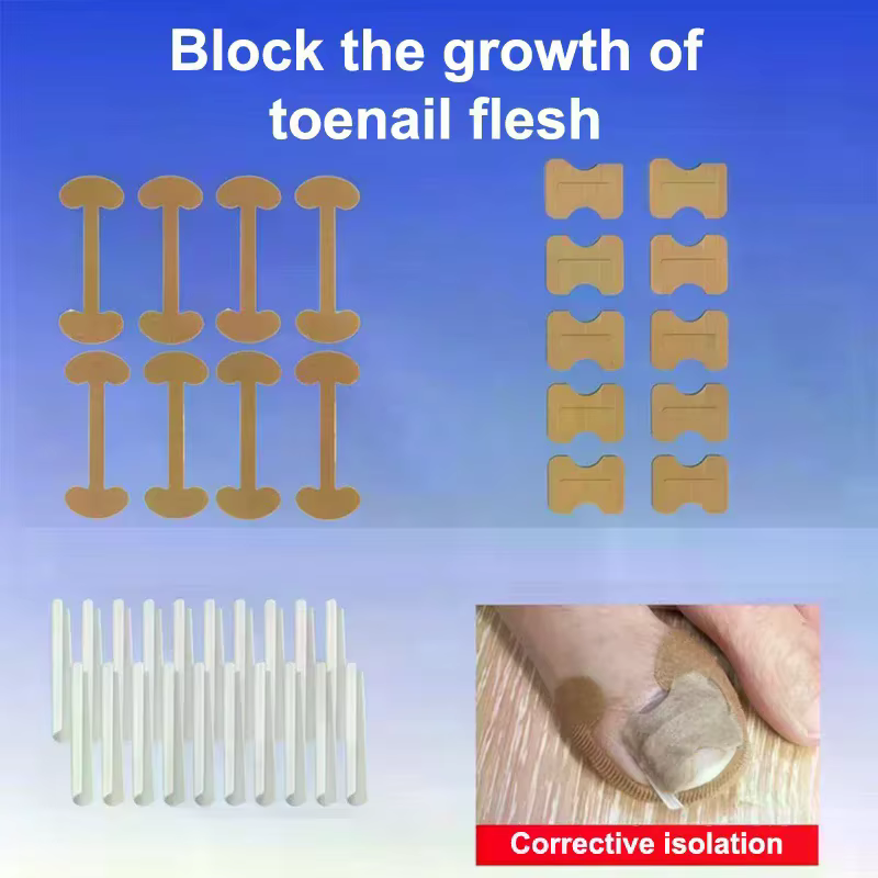 Ensemble d'autocollants correcteurs professionnels pour les ongles des pieds
