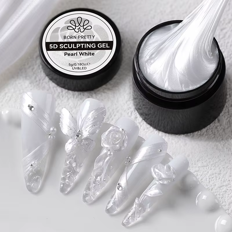 BORN PRETTY – vernis à ongles Gel sculptant 5D