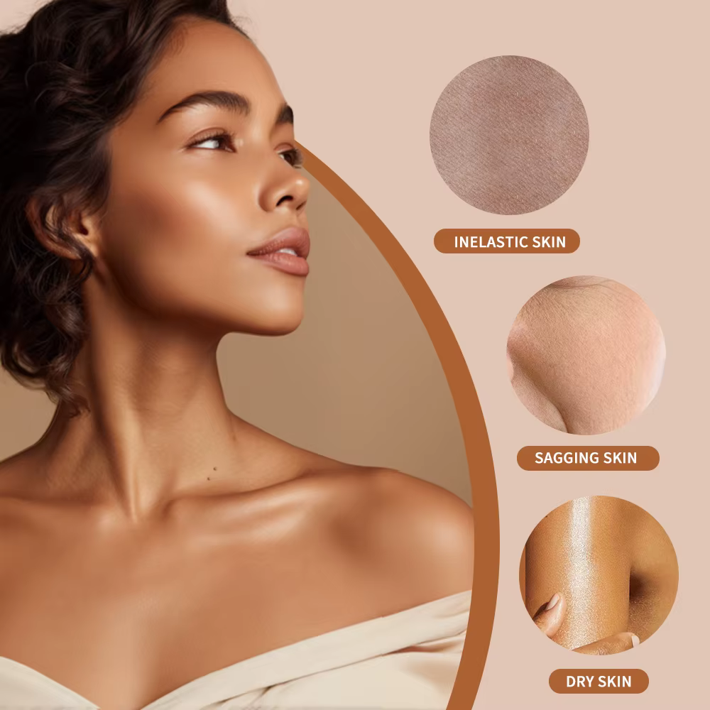 Lakerain huile de Gel corporel au cacao soin de la peau hydratant en profondeur 200ml huile corporelle beurre de cacao hydratant Radian pour tous les Types de peau