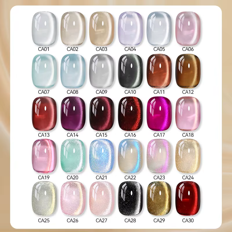 UR SUGAR 15ml chat Gel magnétique gelée verre couverture complète Varnis Gel