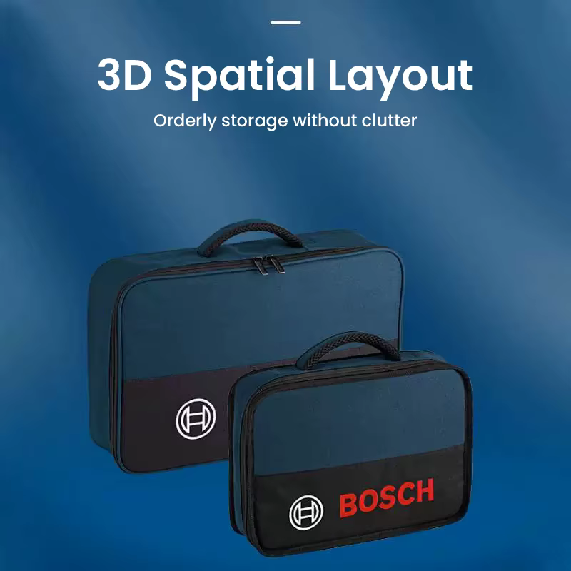Bosch sacs en toile portables multifonctionnels entretien épaissi trousse à outils sacs de rangement d'outils portables étanches