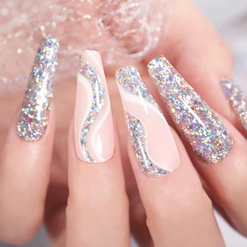 LILYCUTE 7ml 6 Pcs/Set Glitter Gel Vernis